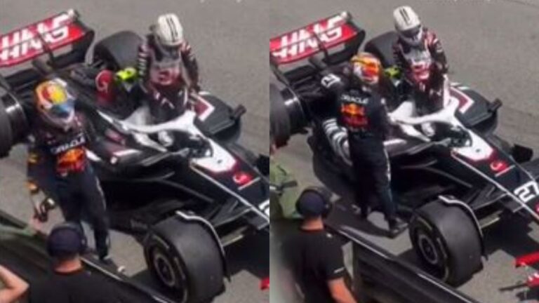 ¡Amigos y rivales! Checo Pérez y su intenso reclamo a Nico Hulkenberg tras quedar fuera del GP de Mónaco