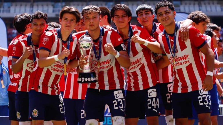 Chivas sub 18 derrota a Necaxa y es el campeón del Clausura 2024