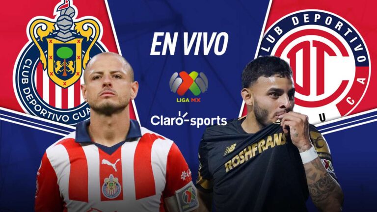 Chivas vs Toluca en vivo los cuartos de final Liga MX 2024; resultado y goles del partido de ida en directo online