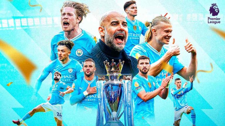 ¡Manchester City es campeón de la Premier League por cuarto año consecutivo!