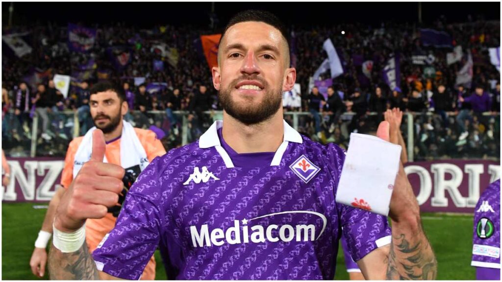 Cristiano Biraghi, futbolista de la Fiorentina | Reuters; Lorenzini