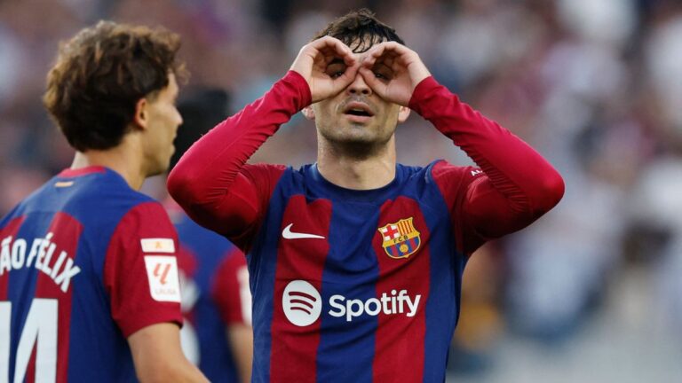 Barcelona golea al Rayo Vallecano con un doblete de Pedri