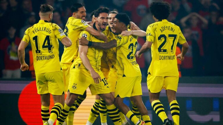El Dortmund deja sin Champions al PSG de Mbappé