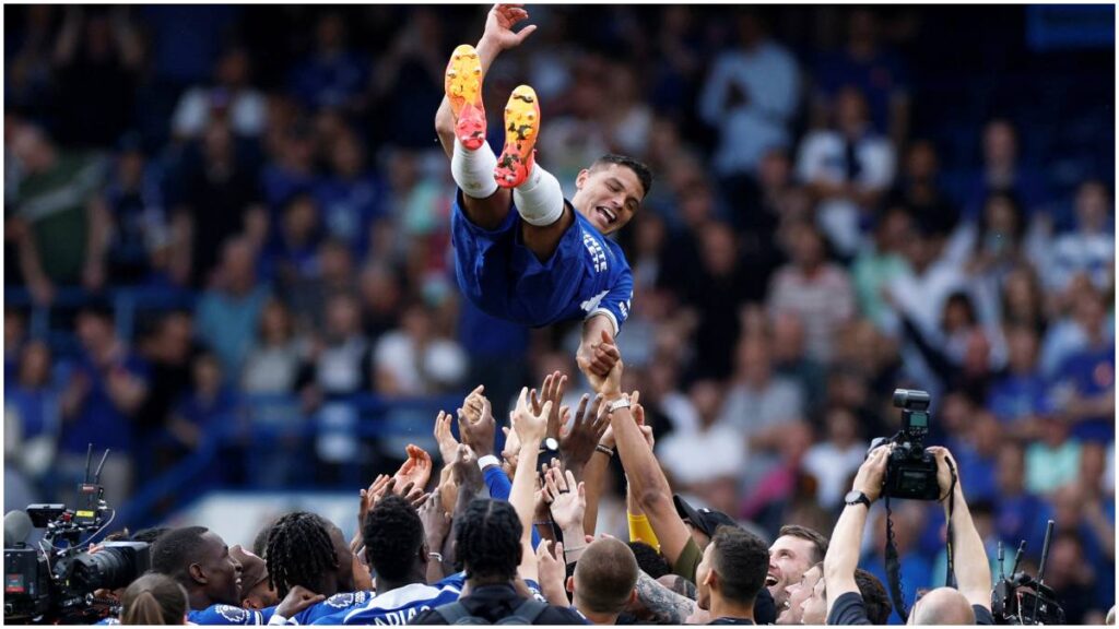 El adiós a Thiago Silva con el Chelsea | Reuters; Sibley 