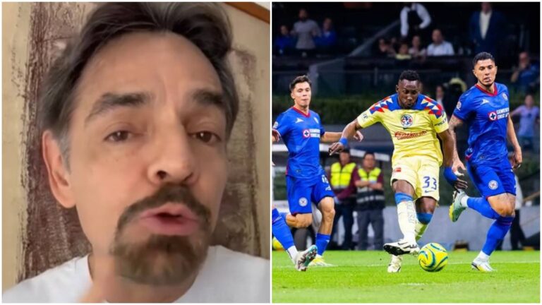 Eugenio Derbez le pide a Cruz Azul que “no la vayan a cruzazulear” ante el América