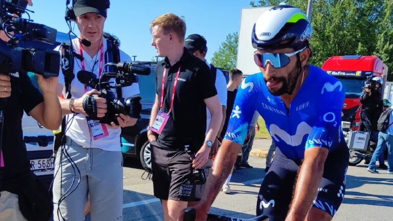 Fernando Gaviria, tras la etapa 13 del Giro de Italia: “Nos encontramos con un animal”