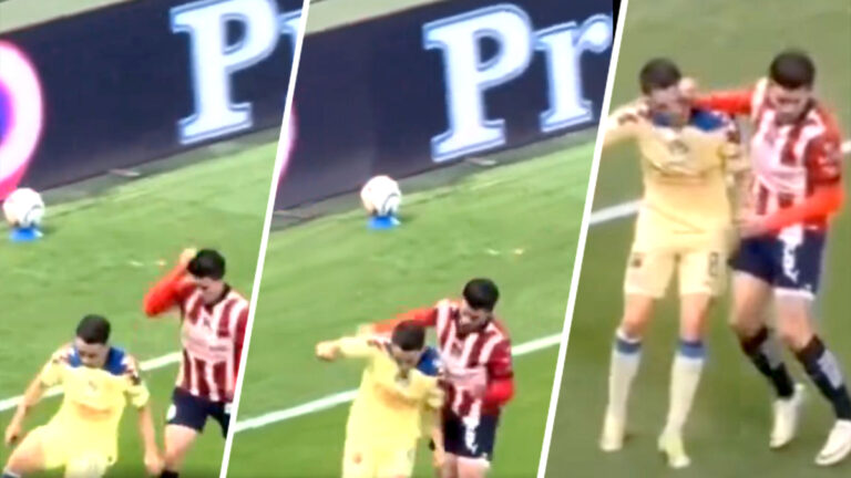 Chivas vs América, semifinales: ¿Debió ser expulsado Pavel Pérez por una agresión sobre Álvaro Fidalgo?