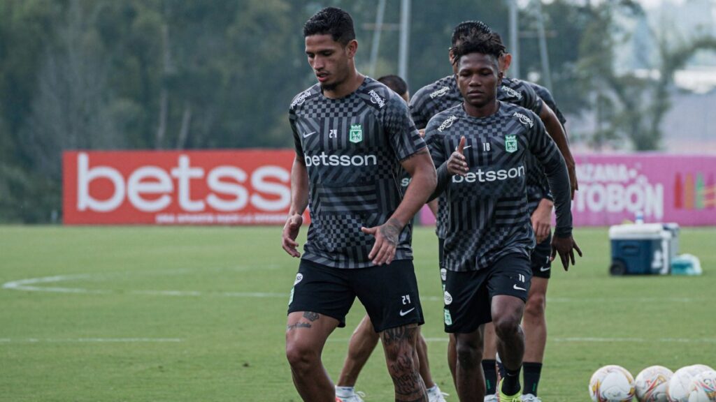 Jugadores de Nacional, en un entrenamiento. - @nacionaloficial.