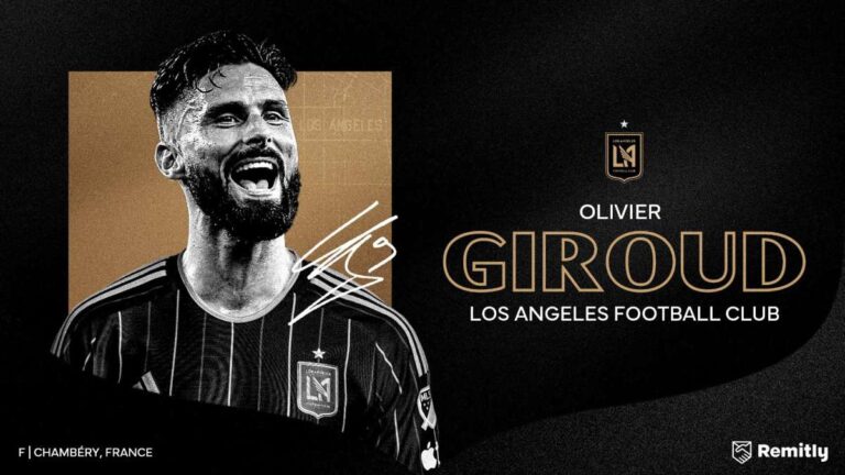 LAFC hace oficial el fichaje de Oliver Giroud