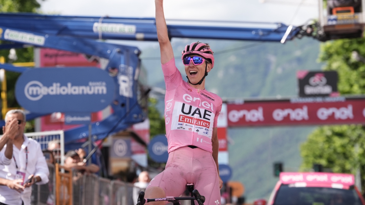 ¡Tadej Pogacar ofrece una gran exhibición y asegura título en el Giro