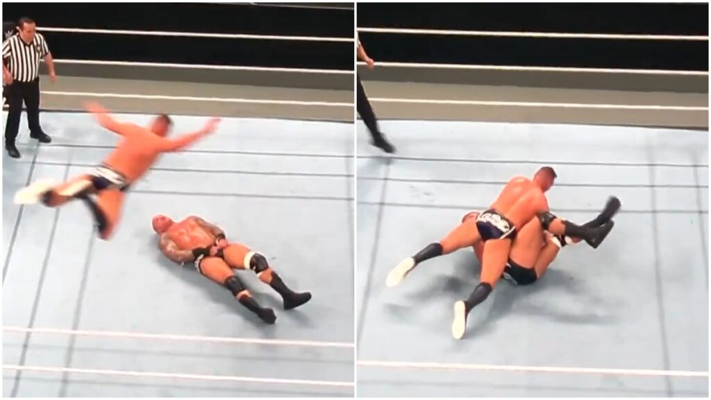 Gunther vence a Randy Orton | Captura de Pantalla