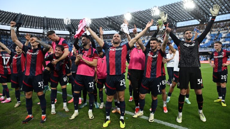 Bologna clasifica por primera vez a la Champions League en 59 años