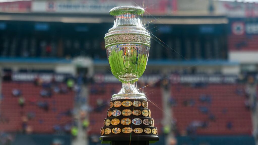 La Copa América, en la cancha del Estadio Ciudad de los Deportes