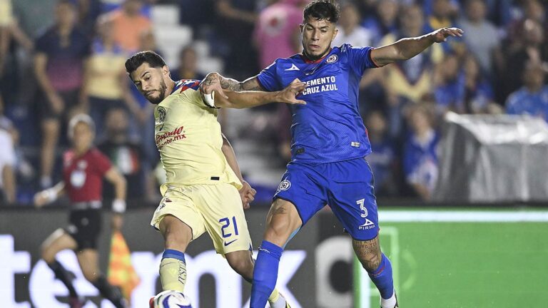 Cruz Azul vs América en vivo: Julián Quiñones apaga los ánimos celestes con el gol del empate
