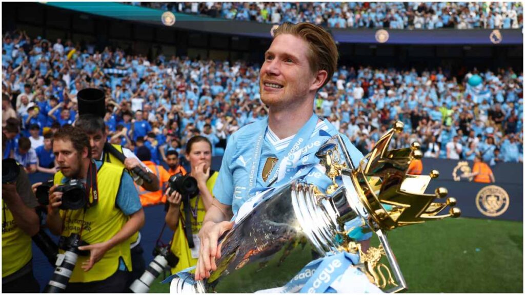 Kevin de Bruyne, jugador del Manchester City con miras en la MLS | Reuters