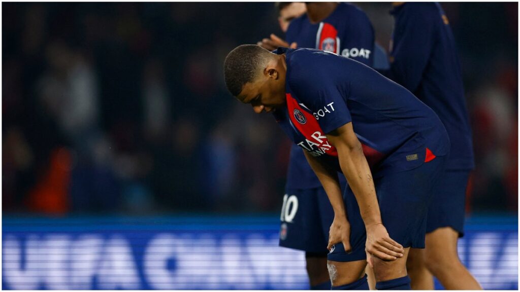Kylian Mbappé, derrotado con el PSG en Champions League | Reuters; Meyssonnier