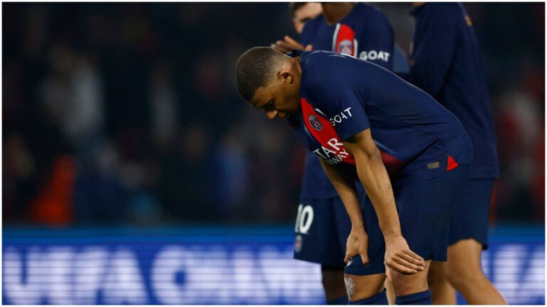 Kylian Mbappé se echa la culpa de la derrota del PSG en Champions: “El primero que tenía que marcar era yo”