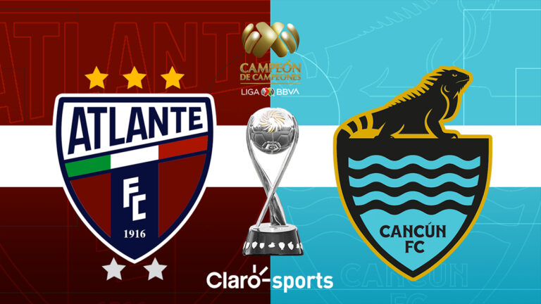 Atlante vs Cancún FC: Vuelta del Campeón de Campeones de la Liga Expansión MX, en vivo