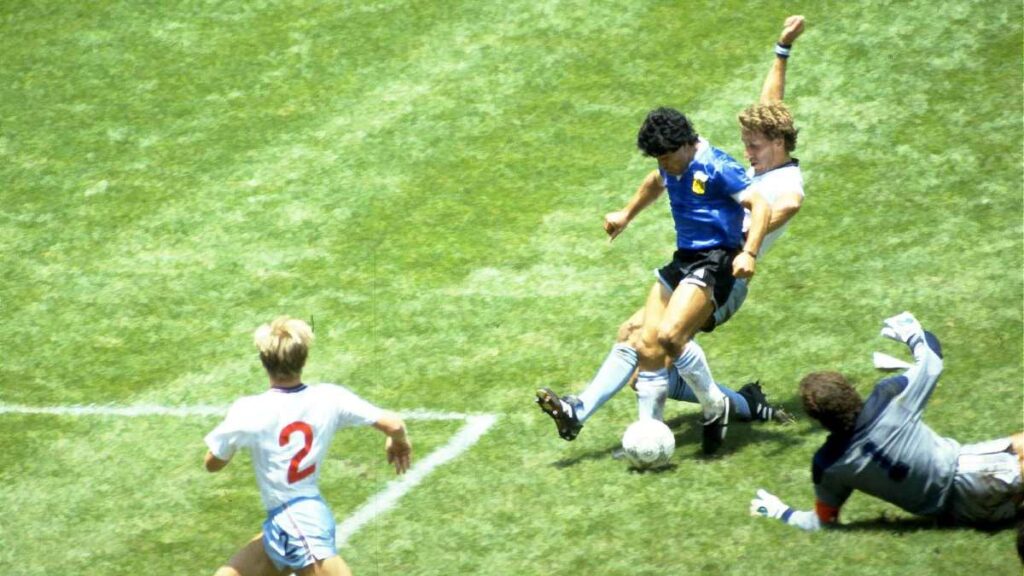 Maradona durante el Mundial de México 86 | Reuters