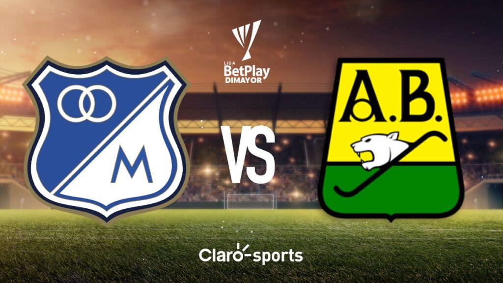 Millonarios vs Atlético Bucaramanga.