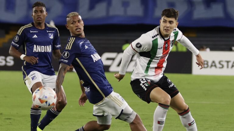 Millonarios empata con Palestino y fracasa nuevamente en su intento de jugar octavos de Copa Libertadores