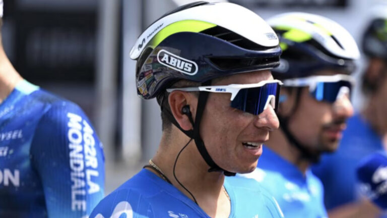 Nairo Quintana, todo un maestro para Einer Rubio en el Giro de Italia