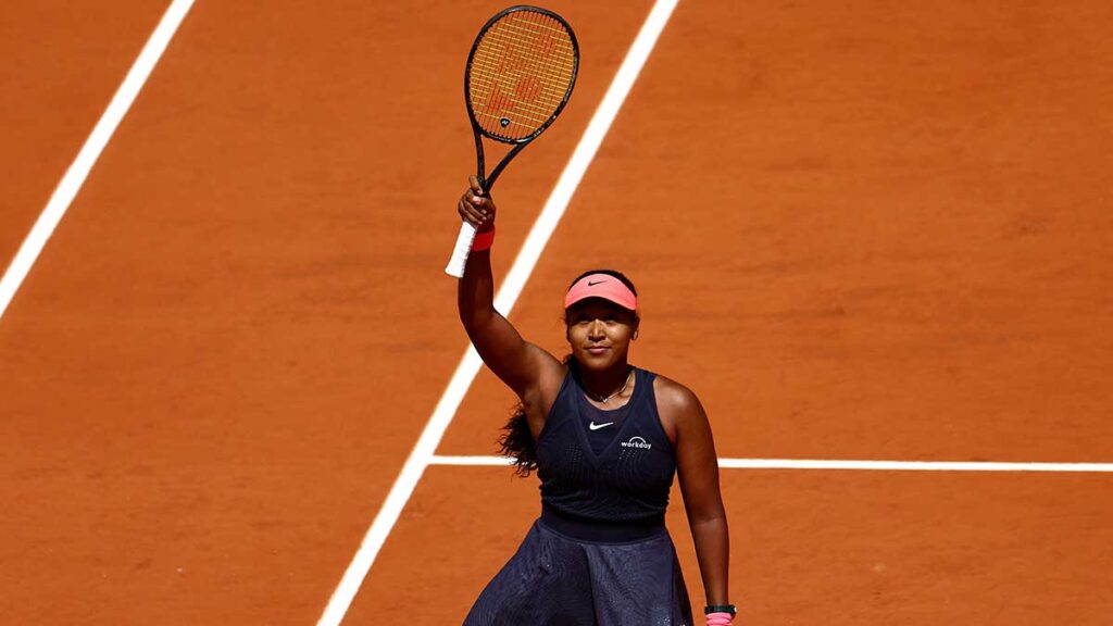 Naomi Osaka reapareció en la gira en enero tras una licencia por maternidad. Reuters