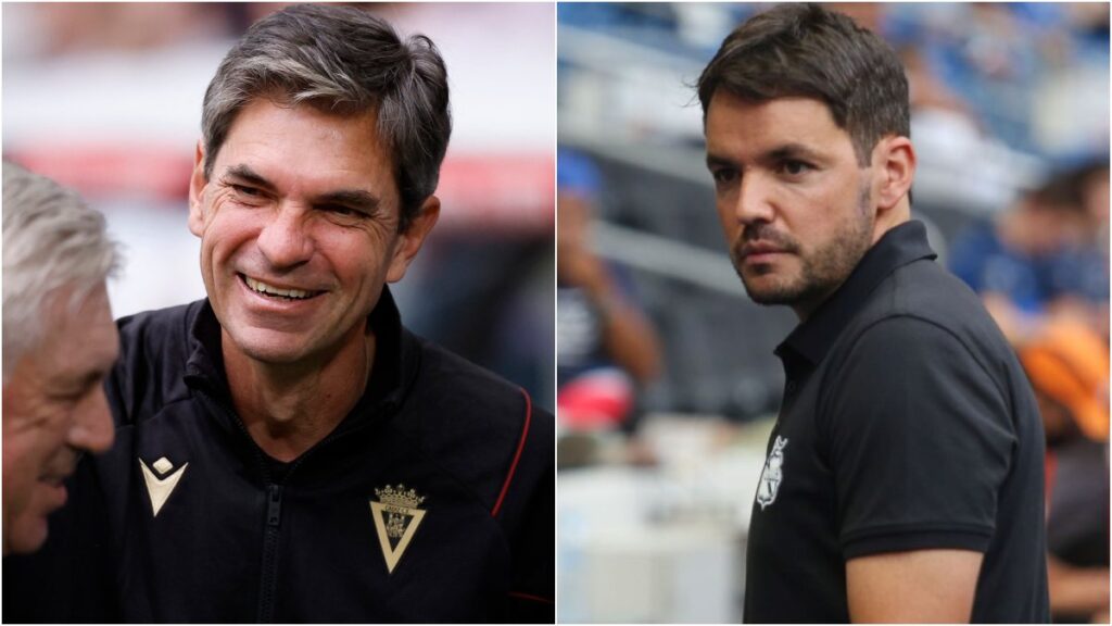 Mauricio Pellegrino y Nicolás Larcamon, los candidatos en Independiente | Foto: Reuters