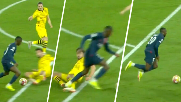 Polémica en PSG vs Borussia Dortmund: ¿Era penal de Mats Hummels sobre Dembélé?