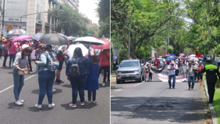 Marcha y bloqueos CDMX hoy: ¿Qué calles y avenidas cierran este 28 de mayo? Horarios y alternativas