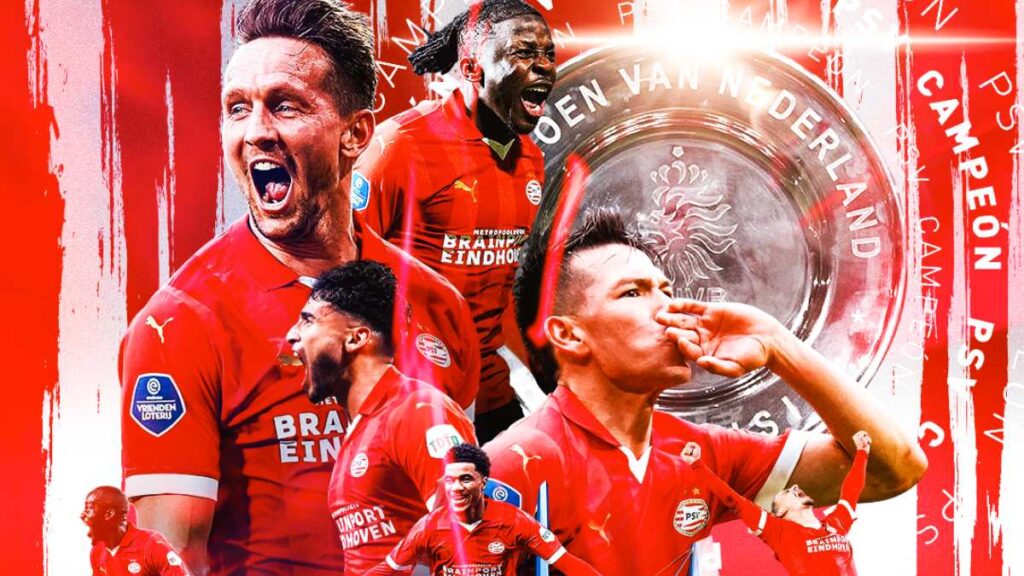 Chucky Lozano y el PSV son campeones de los Países Bajos luego de vencer 4-2 al Sparta Rotterdam en la jornada 32 de la Eredivisie.