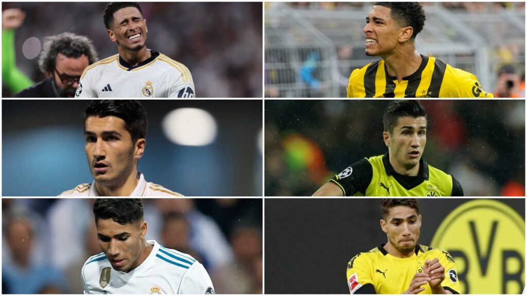 Todos los jugadores que han vestido la playera del Real Madrid y el Borussia Dortmund previo a la final de la Champions.