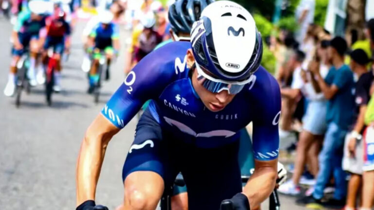 Einer Rubio entrega un parte de tranquilidad tras la dura caída en la etapa 6 del Giro de Italia: “Fue un susto”