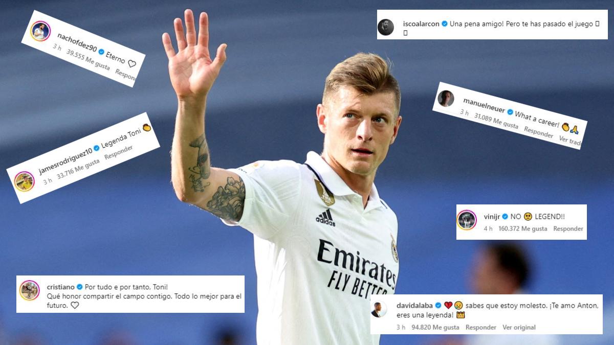 El Mundo Del Fútbol Reacciona Al Retiro De Toni Kroos: "Eres Leyenda ...