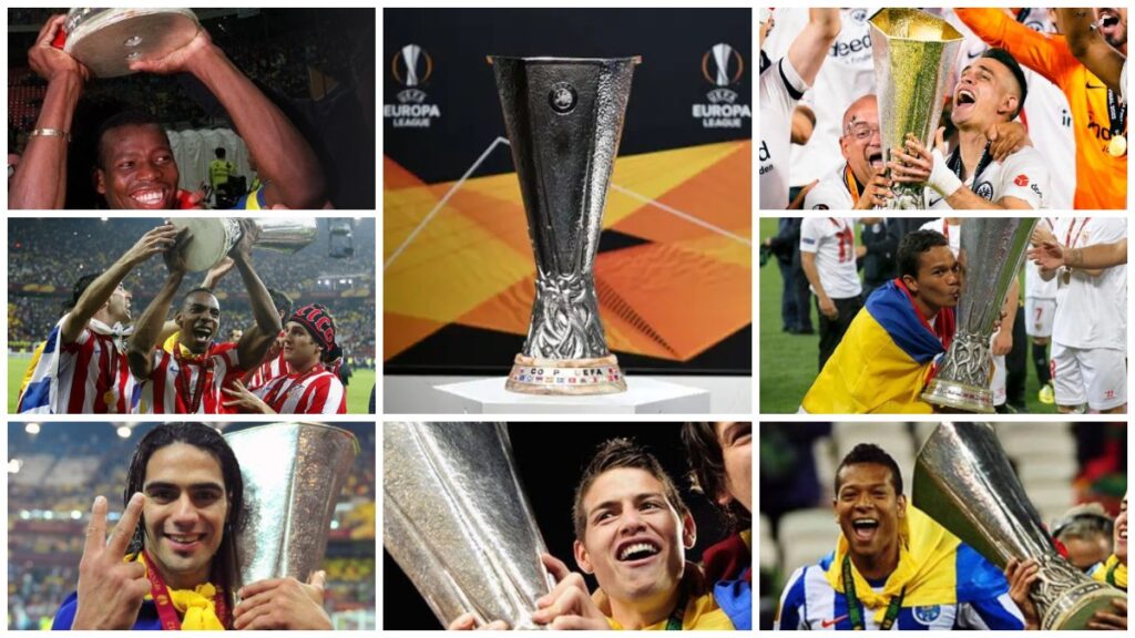 Colombianos que han ganado la UEFA Europa League.