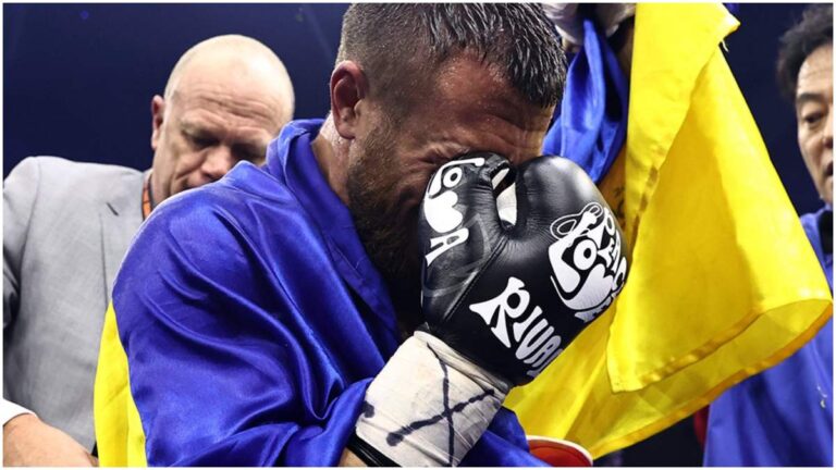 Vasyl Lomachenko acepta pelear con Gervonta Davis tras quedar al borde del llanto por recuperar un título