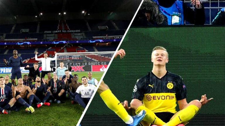¡Cobra venganza 4 años después! El Dortmund no olvida la burla del PSG a Haaland en 2020: “Sabe a buen vino”