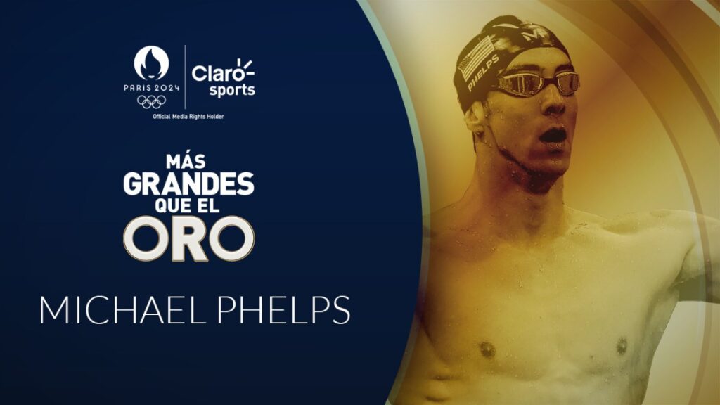Más Grandes que el Oro, Michael Phelps