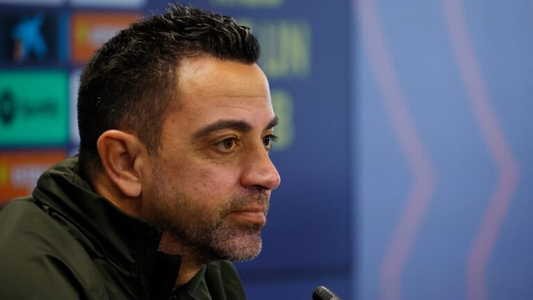 Xavi desmiente que el Barça vaya a despedirlo: “La confianza del presidente está intacta”
