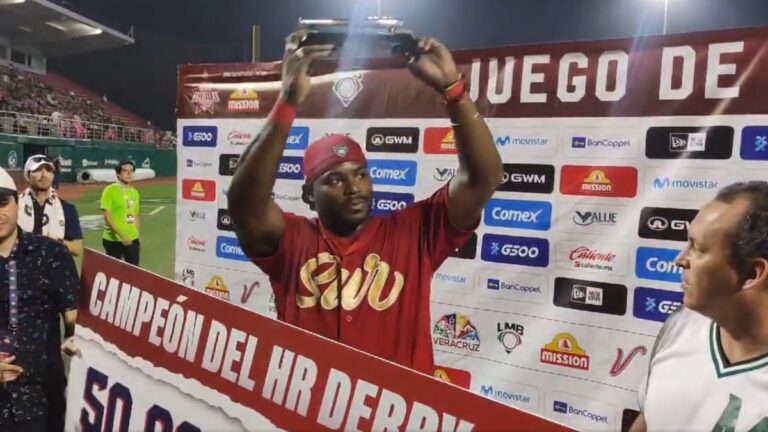 Yasiel Puig batea 16 cuadrangulares en la final y se corona campeón del Home Run Derby de la LMB 2024