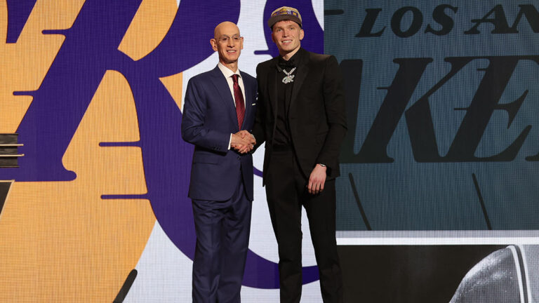 ¿A quién eligió Los Angeles Lakers en la primera ronda del Draft de la NBA 2024?