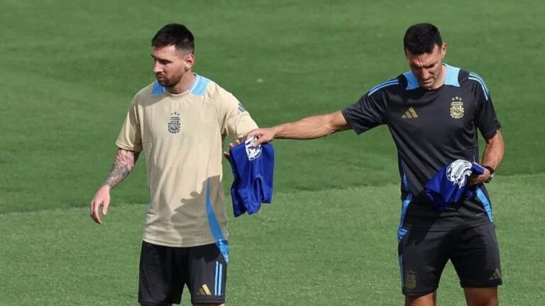 Messi no tiene lesión y será resguardado en el úlitmo partido vs Perú