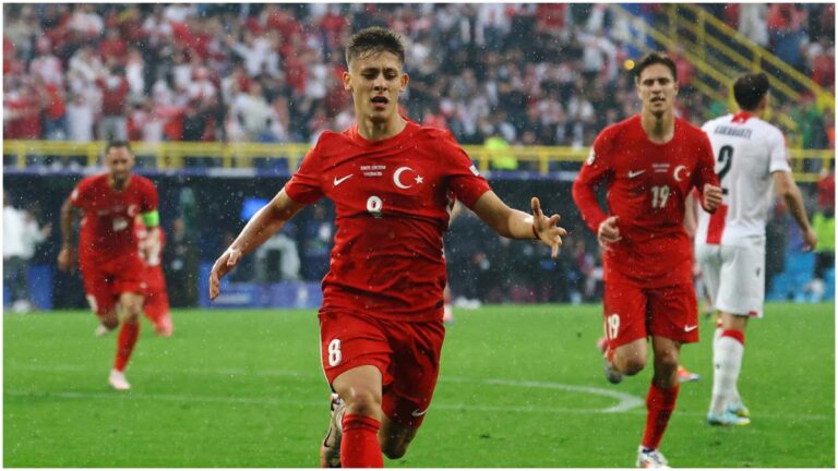 Arda Guler, la joya del Real Madrid, anota golazo para que Turquía venza a Georgia casi contra las cuerdas