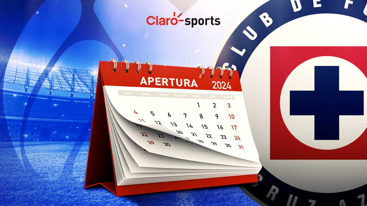 Calendario de Cruz Azul Apertura 2024 Todos los partidos, fechas y