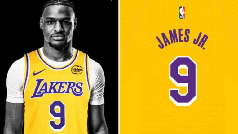 Bronny James no heredará ninguno de los números de LeBron en los Lakers
