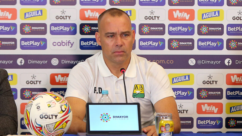 Rafael Dudamel, en rueda de prensa. - Vizzor Image.