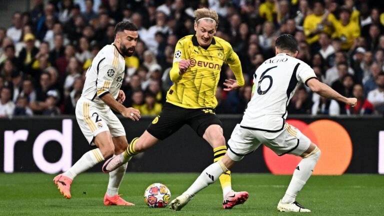 Borussia Dortmund vs Real Madrid, en vivo la final de Champions League: Brandt tuvo la primera para el BVB