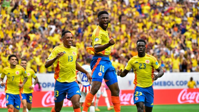 Colombia pisa fuerte y deja a Paraguay en el camino