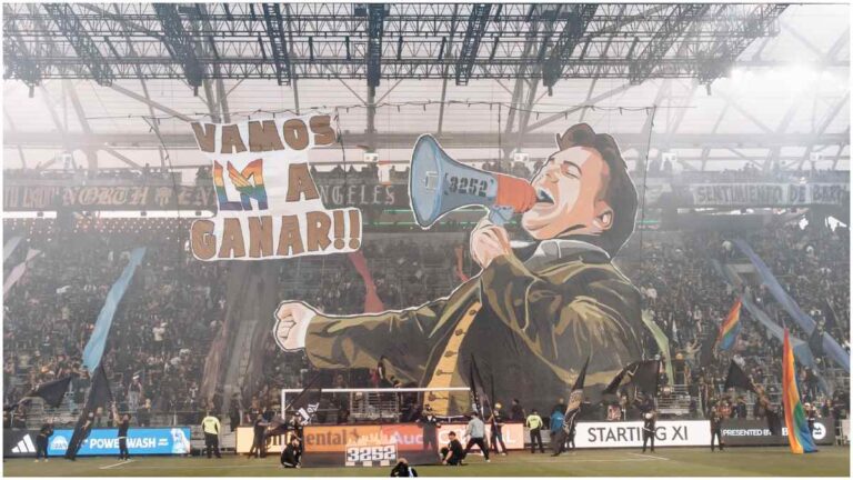 El espectacular tifo del LAFC para recordar a Juan Gabriel