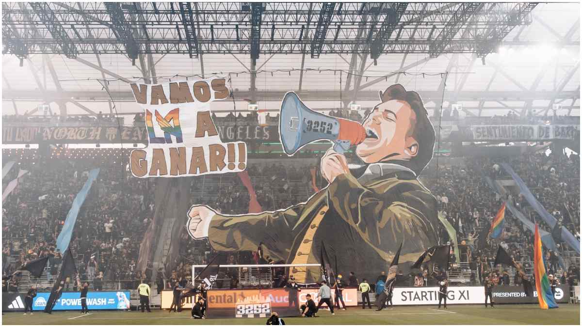 El Espectacular Tifo Del Lafc Para Recordar A Juan Gabriel Clarosports